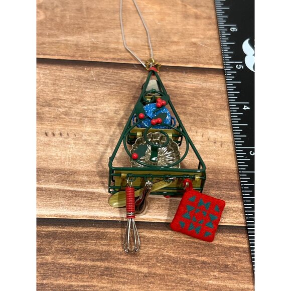 2005 HALLMARK ORNAMENT QXG4282 O KITCHEN RACK CHRISTMAS TREE EDITH KEGRIZE - Picture 8 of 8